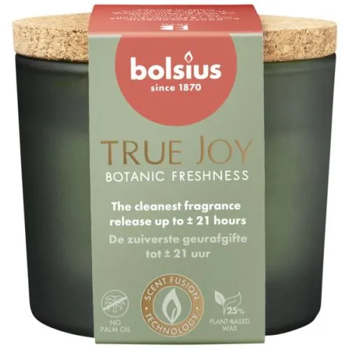 Bolsius Geurglas + Deksel Small 66/8 True Joy