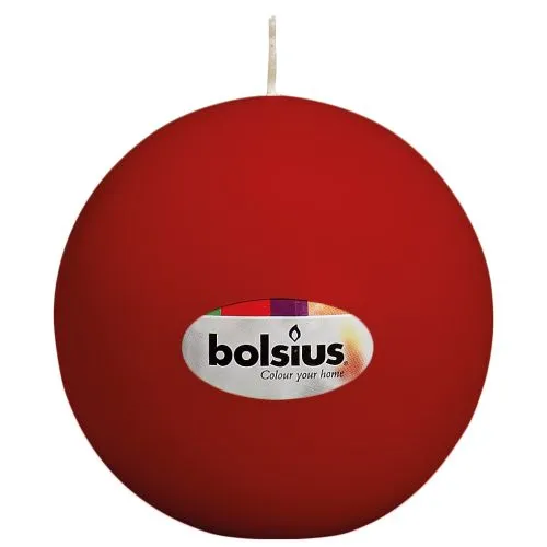 Bolsius Bolkaars 70mm | Kleur: WijnRood