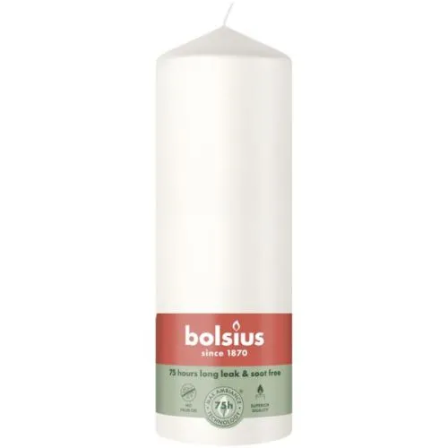 Bolsius Stompkaars 200/68 | Kleur: Wolkenwit