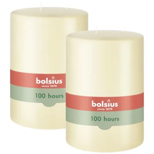 Bolsius Mammoetkaars 150/150 | Kleur: Ivoor