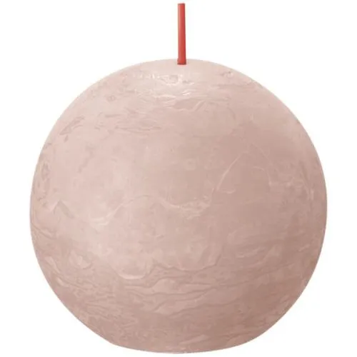 Bolsius Bolkaars 76mm | Rustiek | Kleur: Nevelig Roze