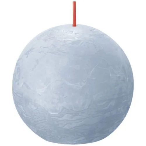 Bolsius Bolkaars 76mm | Rustiek | Kleur: Lucht Blauw