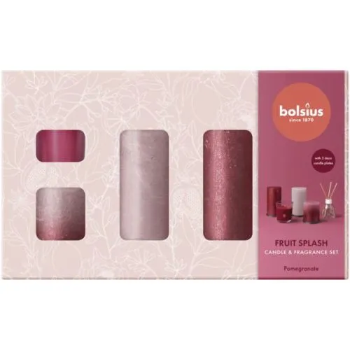 Bolsius Cadeauset | Fruit Splash| Assorti Kleur & Geur