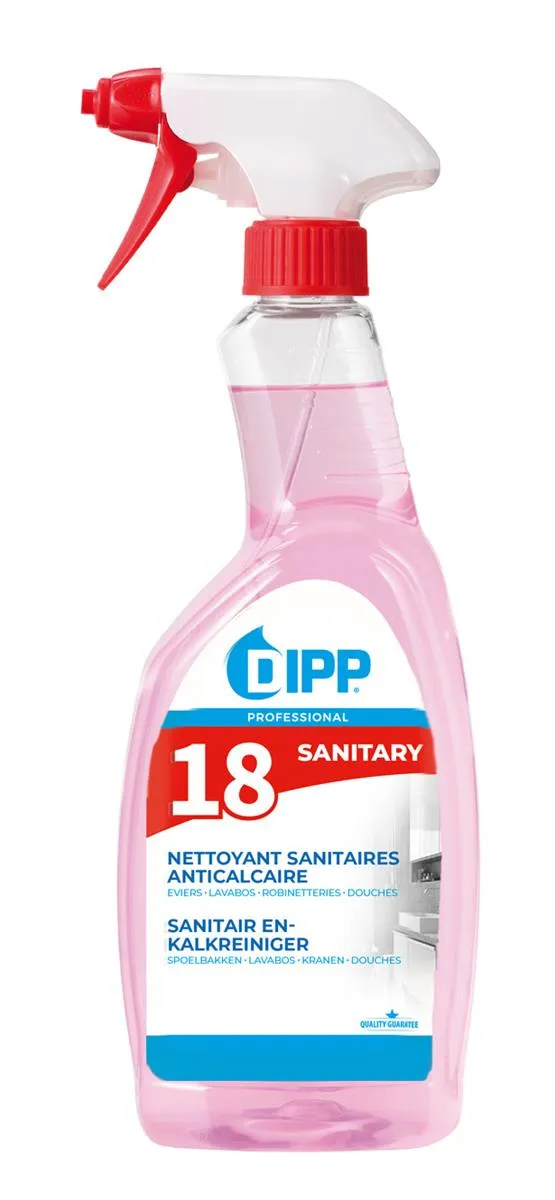 DIPP No. 18 Sanitair & Kalk Reiniger Spray 750ml
