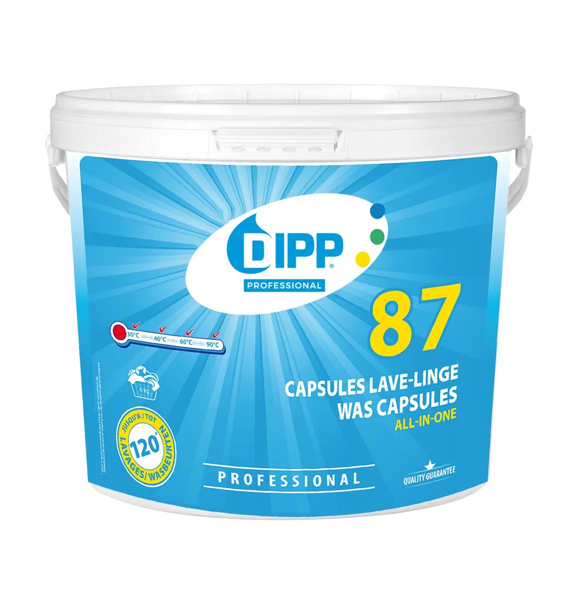 DIPP No. 87 Wasmiddel Capsules 120 stuks Voor alle kleuren!