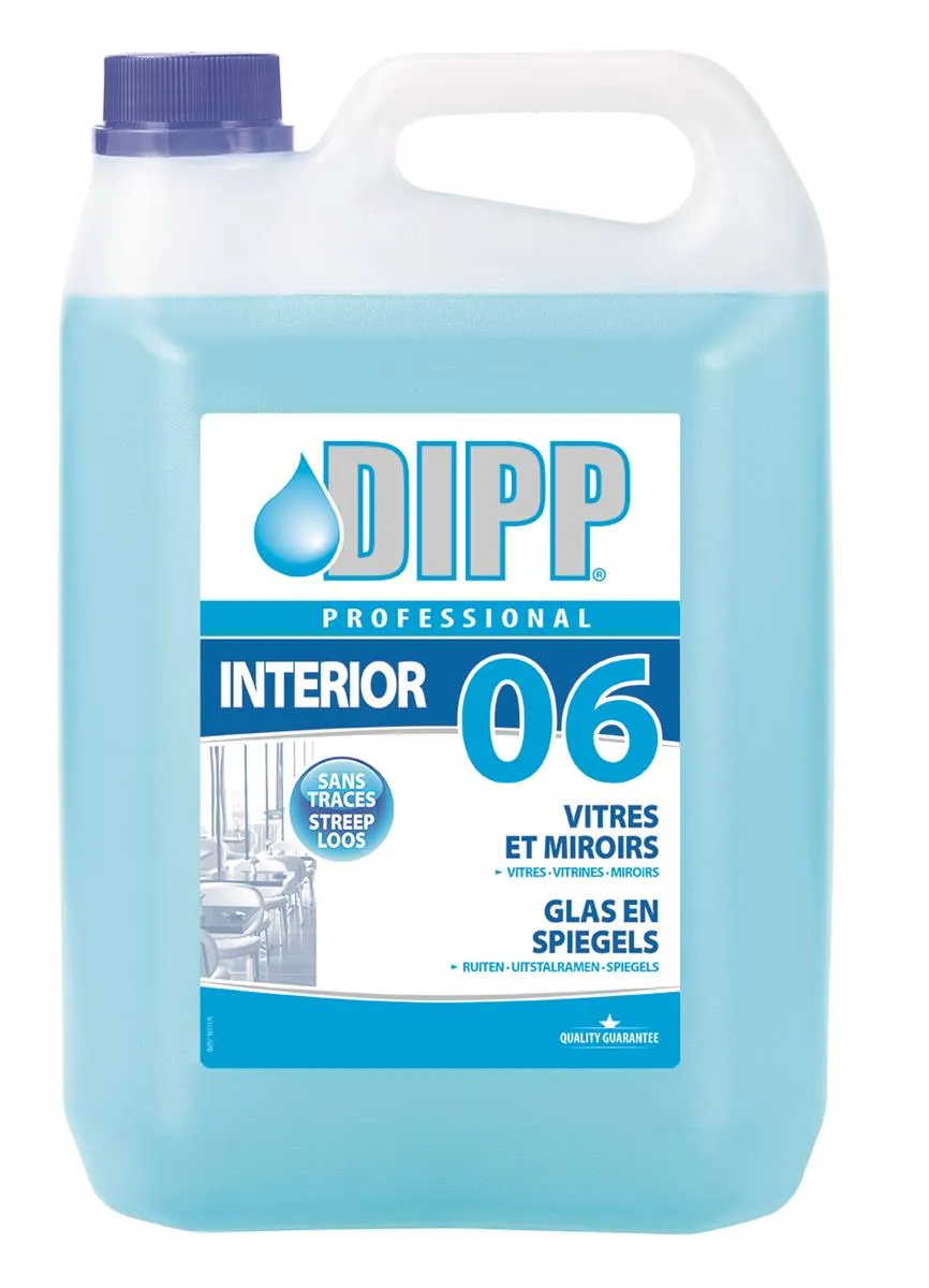 DIPP No. 06 Glas & Spiegel Reiniger Can 5L