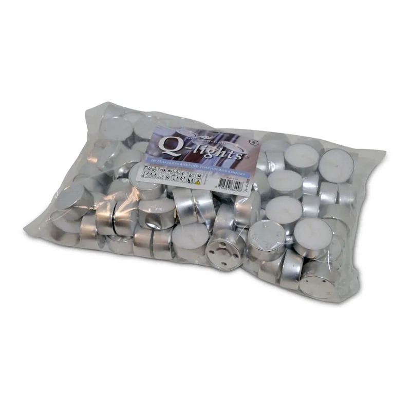 Q  Light theelichten 6 uurs doos a 600 stuks (6x 100st)